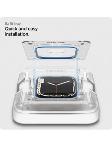 HYBRID GLASS Spigen PROFLEX ”EZ FIT” 2-PACK Apple Watch 7 / 8 (41 MM)