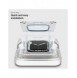 HYBRID GLASS Spigen PROFLEX ”EZ FIT” 2-PACK Apple Watch 7 / 8 (41 MM)