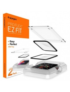 HYBRID GLASS Spigen PROFLEX" EZ FIT" Apple Watch 4/5/6/SE (40MM)