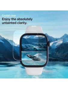 SKYDDSFILM Spigen NEO FLEX 3-PACK Apple Watch 4 / 5 / 6 / 7 / 8 / SE (44 / 45 MM)