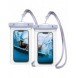 Spigen A601 UNIVERSELL VATTENTÄT FODRAL 2-PACK AQUA BLUE
