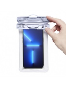 Spigen A601 UNIVERSELL VATTENTÄT FODRAL 2-PACK AQUA BLUE