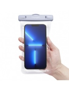 Spigen A601 UNIVERSELL VATTENTÄT FODRAL 2-PACK AQUA BLUE