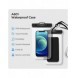 Spigen A601 UNIVERSAL VATTENTÄT FODRAL 2-PACK CRYSTAL CLEAR