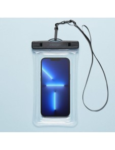 Spigen A610 UNIVERSELL VATTENTÄT FLYTTESKYDD 2-PACK CRYSTAL CLEAR