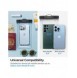 Spigen A610 UNIVERSELL VATTENTÄT FLYTTESKYDD 2-PACK CRYSTAL CLEAR