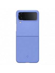 Spigen AIRSKIN GALAXY MED FLIP 4 BLOCKBLOMMA BLÅ