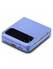 Spigen AIRSKIN GALAXY MED FLIP 4 BLOCKBLOMMA BLÅ