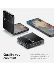 Spigen AIRSKIN GALAXY MED FLIP 4 CRYSTAL CLEAR