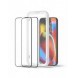 Spigen ALM Glass FC 2st helskärmshärdat glas för iPhone 13 Pro Max med svart ram