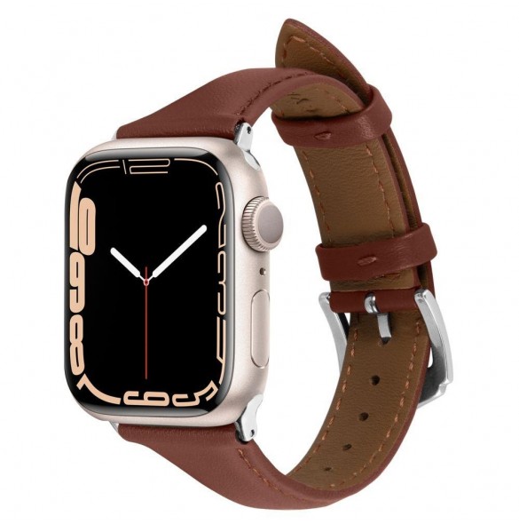 Spigen CYRILL KAJUK Apple Watch 4 / 5 / 6 / 7 / 8 / 9 / SE (40 / 41 MM) KASTANJ