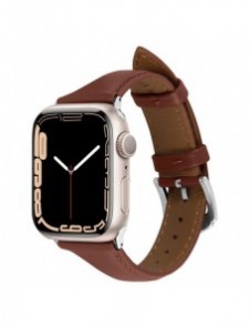 Spigen CYRILL KAJUK Apple Watch 4 / 5 / 6 / 7 / 8 / 9 / SE (40 / 41 MM) KASTANJ