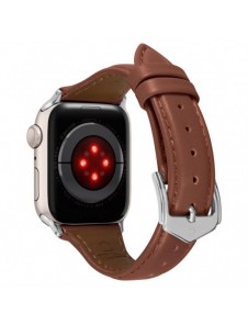 Spigen CYRILL KAJUK Apple Watch 4 / 5 / 6 / 7 / 8 / 9 / SE (40 / 41 MM) KASTANJ