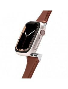 Spigen CYRILL KAJUK Apple Watch 4 / 5 / 6 / 7 / 8 / 9 / SE (40 / 41 MM) KASTANJ