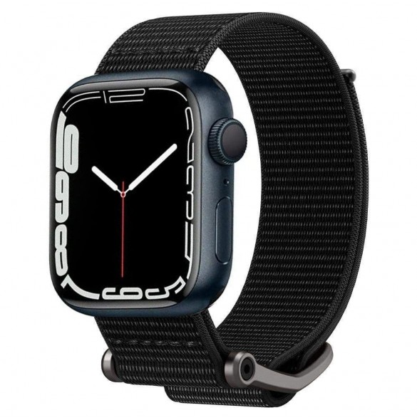Spigen DURAPRO FLEX Apple Watch 4 / 5 / 6 / 7 / 8 / 9 / SE / ULTRA (42 / 44 / 45 / 49 MM) SVART