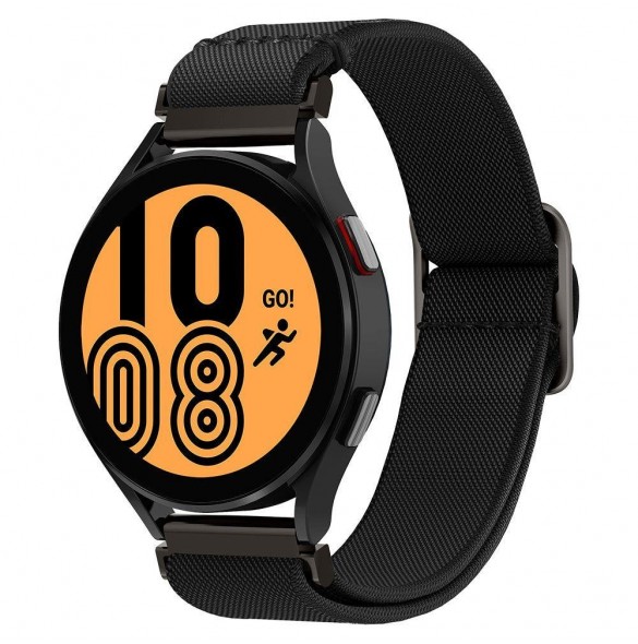 Spigen FIT LITE Samsung GALAXY Watch 4 / 5 / 5 PRO (40 / 42 / 44 / 45 / 46MM) SVART