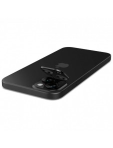 Spigen Glass tR Optik 2 Pack, svart - iPhone 15/15 Plus