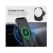 Spigen ITM12W ONETAP PRO 3 MAGNETISK MAGSAFE VENT BILMONTERING TRÅDLÖS LADDARE SVART