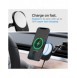 Spigen ITM35W ONETAP PRO 3 MAGNETISK MAGSAFE DASHBOARD BILMONTERING TRÅDLÖS LADDARE SVART