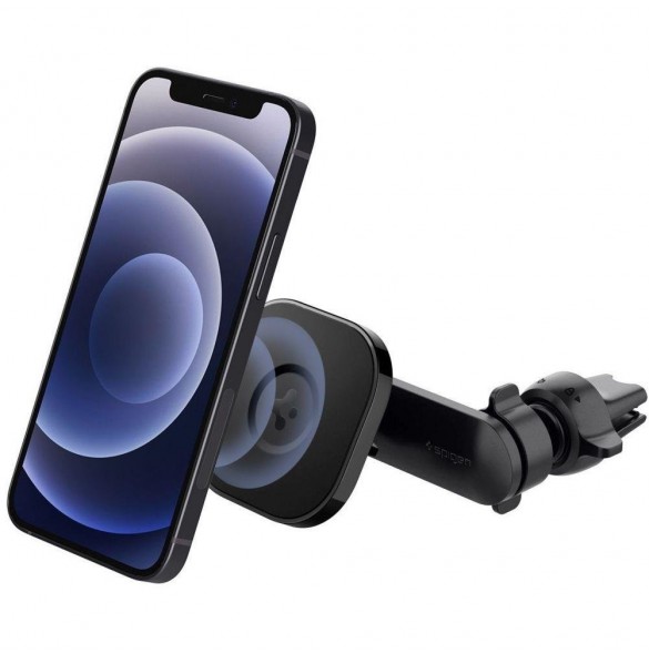 Spigen ITS12 MAGNETIC MAGSAFE VENT CAR MONTERING SVART