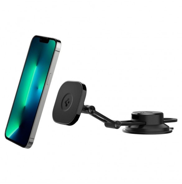 Spigen ITS35-3 ONETAP MAGNETISK MAGSAFE VINDRUTA OCH DASHBOARD BILMONTAGE SVART