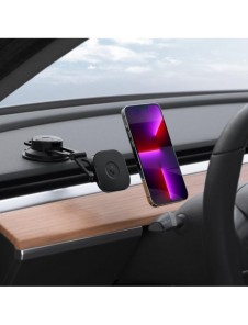 Spigen ITS35-3 ONETAP MAGNETISK MAGSAFE VINDRUTA OCH DASHBOARD BILMONTAGE SVART