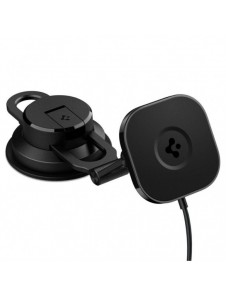 Spigen ITS35W-3 ONETAP PRO 3 MAGNETISK MAGSAFE VINDRUTA OCH DASHBOARD BILMONTERING TRÅDLÖS LADDARE SVART