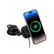 Spigen ITS35W-3 ONETAP PRO 3 MAGNETISK MAGSAFE VINDRUTA OCH DASHBOARD BILMONTERING TRÅDLÖS LADDARE SVART