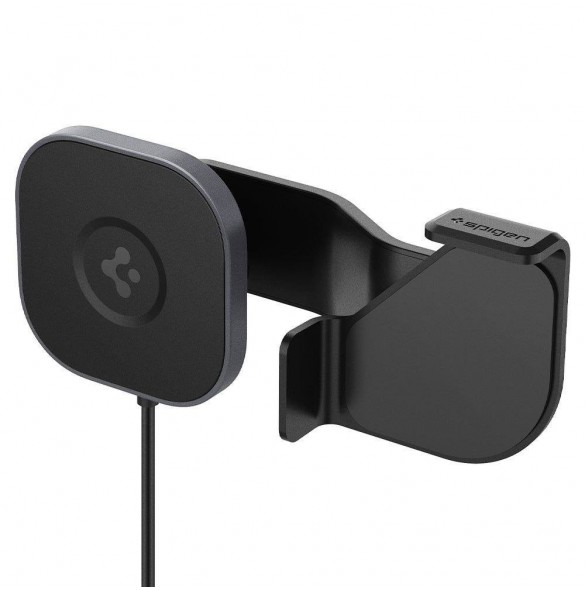 Spigen ITT90W ONETAP MAGNETISK MAGSAFE SKÄRMBILD TRÅDLÖS LADDARE TESLA MODELL 3 / Y / X / S SVART