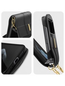 Spigen LIENAR CALIN GALAXY MED FLIP 4 SVART