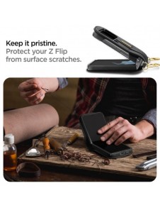 Spigen LIENAR CALIN GALAXY MED FLIP 4 SVART