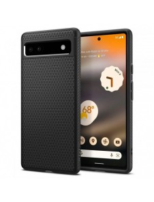 Spigen Liquid Air-fodral Google Pixel 6A svart (20919-0)