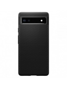 Spigen Liquid Air-fodral Google Pixel 6A svart (20919-0)