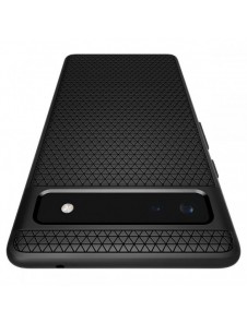 Spigen Liquid Air-fodral Google Pixel 6A svart (20919-0)