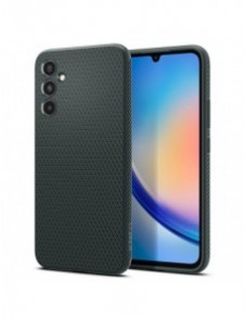 Spigen LIQUID AIR GALAXY A34 5G ABYSS GRÖN