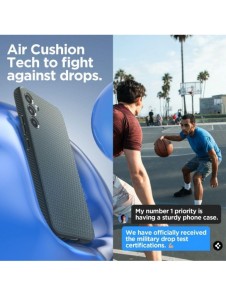 Spigen LIQUID AIR GALAXY A34 5G ABYSS GRÖN
