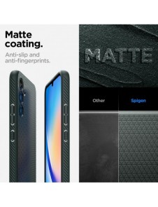 Spigen LIQUID AIR GALAXY A34 5G ABYSS GRÖN