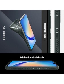 Spigen LIQUID AIR GALAXY A34 5G ABYSS GRÖN
