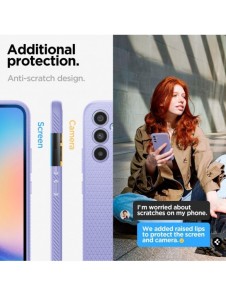 Spigen LIQUID AIR GALAXY A34 5G FANTASTISK VIOLET