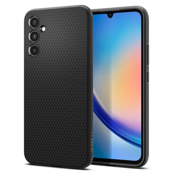 Spigen LIQUID AIR GALAXY A34 5G MATSVART
