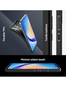 Spigen LIQUID AIR GALAXY A34 5G MATSVART