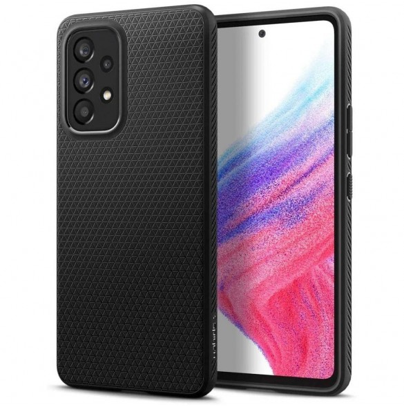 Spigen LIQUID AIR GALAXY A53 5G MATSVART