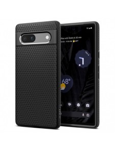 Spigen LIQUID AIR GOOGLE PIXEL 7A MATSVART