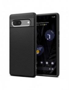 Spigen LIQUID AIR GOOGLE PIXEL 7A MATSVART