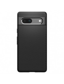 Spigen LIQUID AIR GOOGLE PIXEL 7A MATSVART