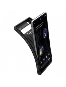 Spigen LIQUID AIR GOOGLE PIXEL 7A MATSVART