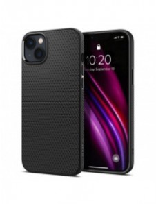 Spigen LIQUID AIR IPHONE 14 PLUS MATSVART