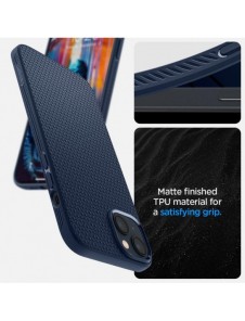 Spigen LIQUID AIR IPHONE 14 PLUS MARINBLÅ