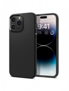 Spigen LIQUID AIR IPHONE 14 PRO MATSVART