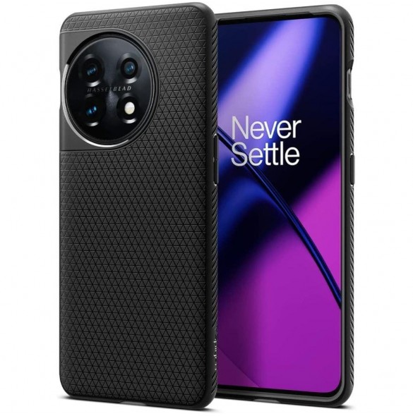 Spigen LIQUID AIR ONEPLUS 11 5G MATSVART
